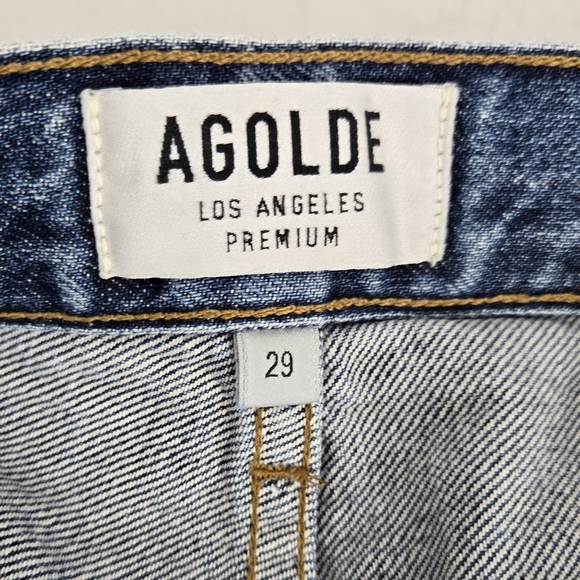 AGOLDE Riley High Rise Cropped Jeans - Picture 4 of 16